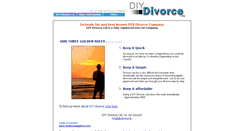 Desktop Screenshot of diydivorce.ie